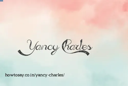 Yancy Charles