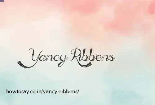 Yancy Ribbens