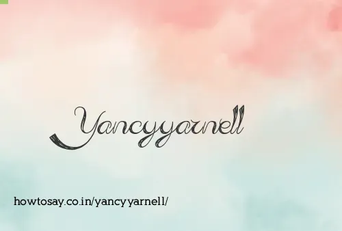 Yancyyarnell