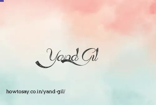 Yand Gil