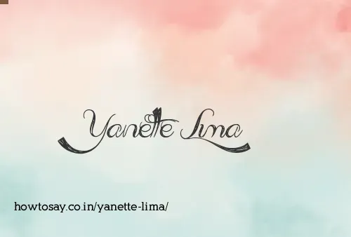 Yanette Lima