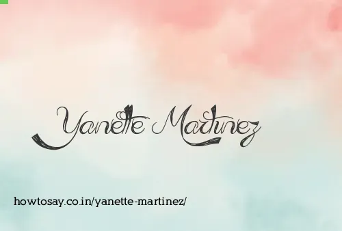 Yanette Martinez