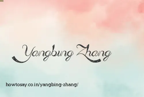 Yangbing Zhang