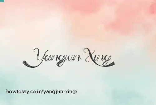 Yangjun Xing