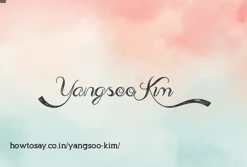 Yangsoo Kim