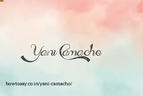 Yani Camacho
