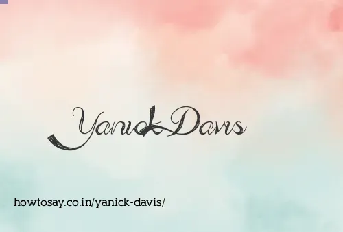Yanick Davis