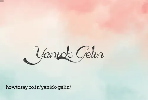 Yanick Gelin
