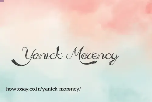 Yanick Morency