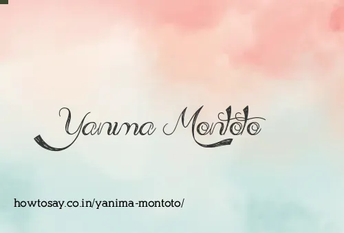 Yanima Montoto