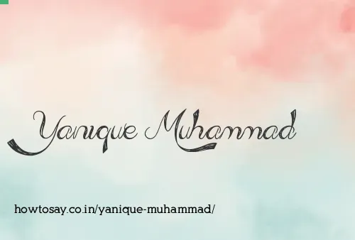 Yanique Muhammad