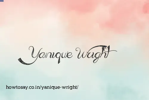 Yanique Wright