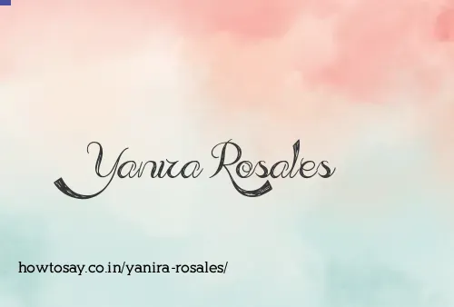 Yanira Rosales