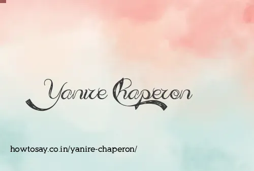 Yanire Chaperon