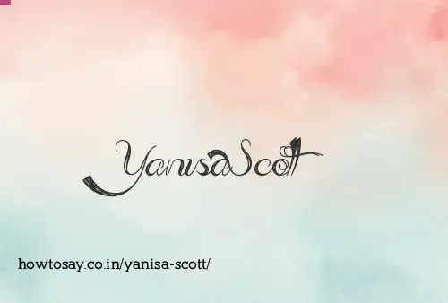 Yanisa Scott