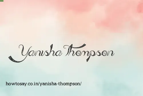 Yanisha Thompson
