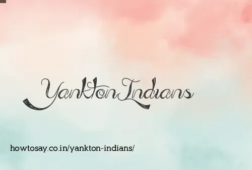 Yankton Indians