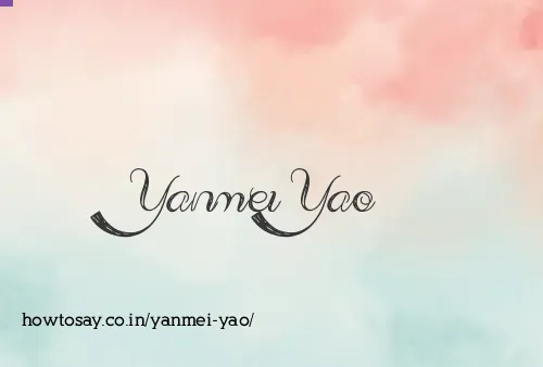 Yanmei Yao