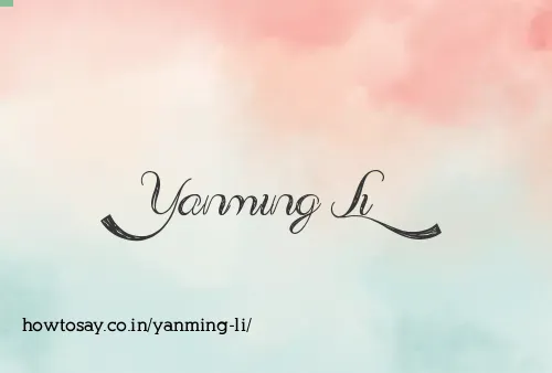 Yanming Li