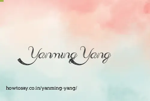 Yanming Yang