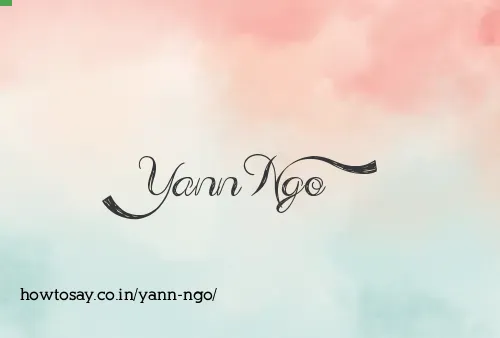 Yann Ngo