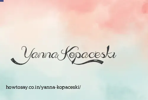 Yanna Kopaceski