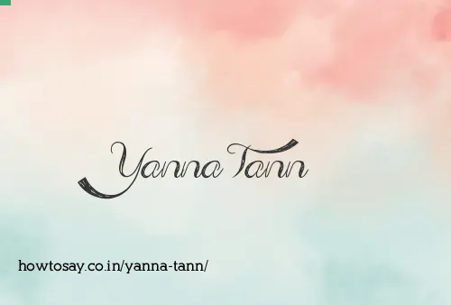 Yanna Tann