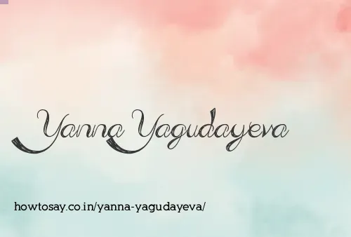Yanna Yagudayeva