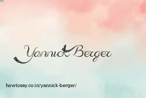 Yannick Berger