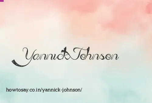 Yannick Johnson