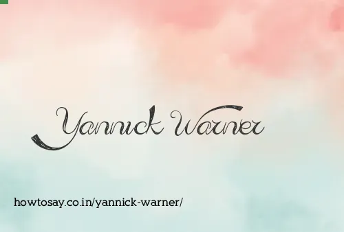 Yannick Warner