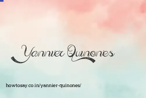 Yannier Quinones