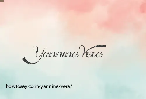 Yannina Vera