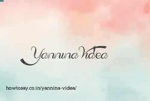 Yannina Videa