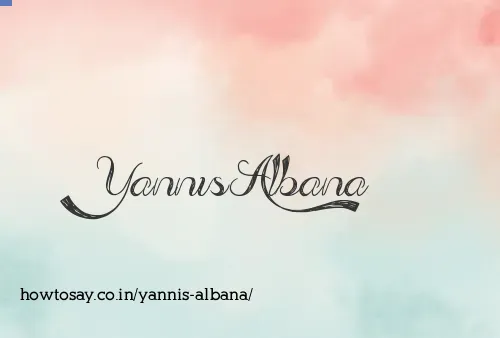 Yannis Albana