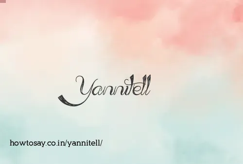 Yannitell