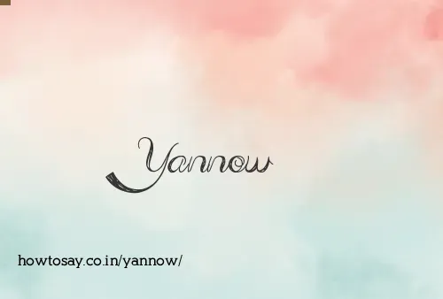 Yannow