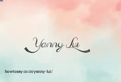 Yanny Lui