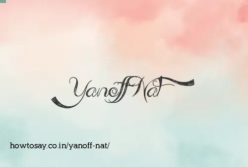 Yanoff Nat
