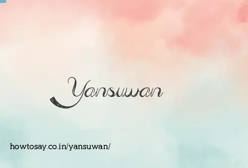 Yansuwan