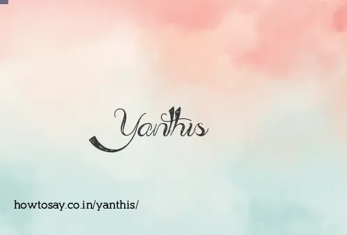 Yanthis