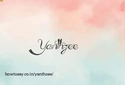 Yanthzee