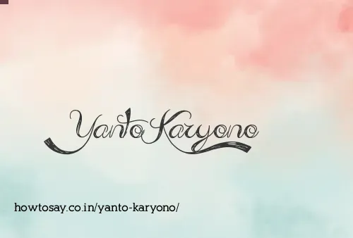 Yanto Karyono