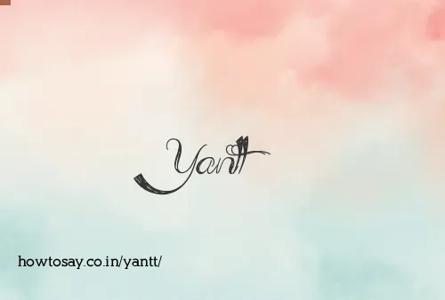 Yantt