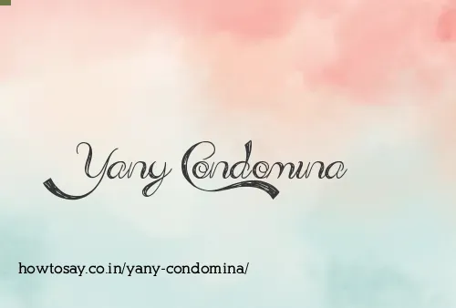 Yany Condomina