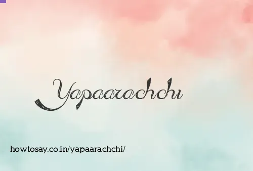 Yapaarachchi