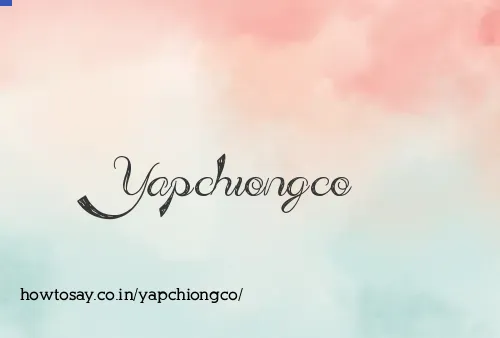 Yapchiongco