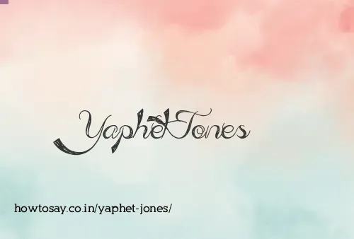Yaphet Jones
