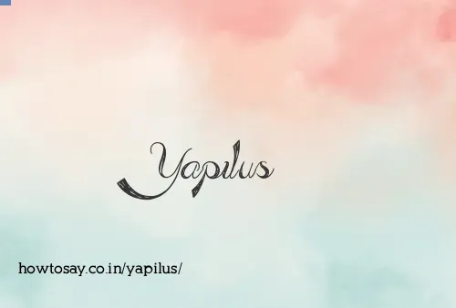 Yapilus