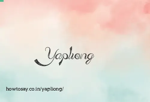 Yapliong
